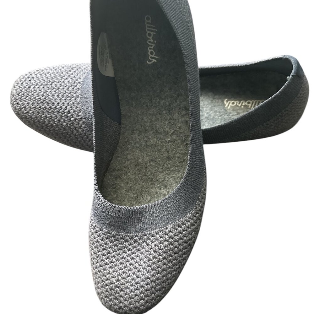 Allbirds Tree Breezers Grey (mist)  - Ballet Flats - Worn Once - Size 7